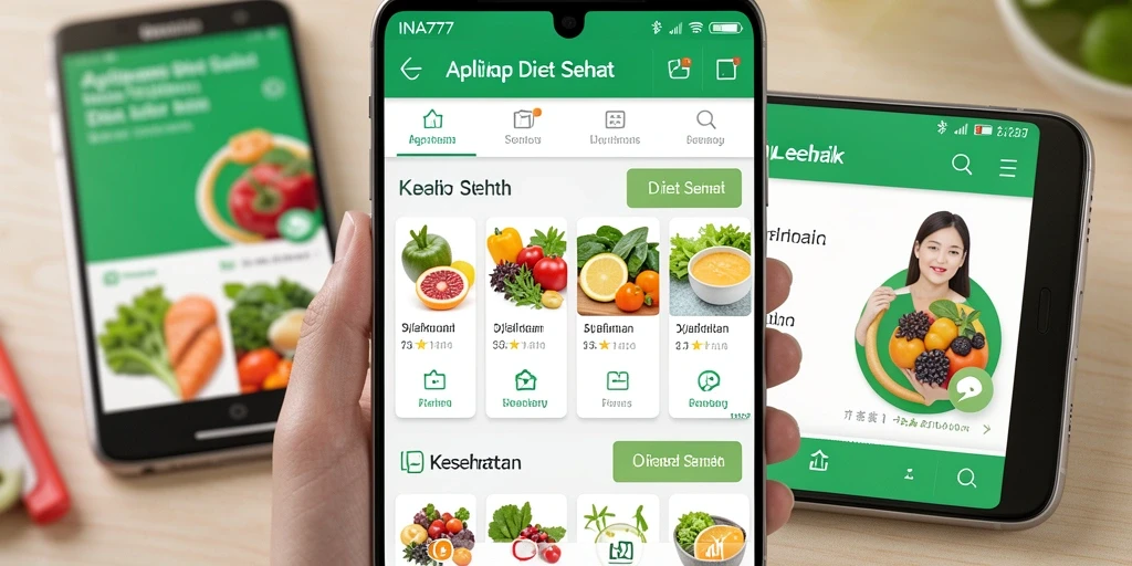 Antarmuka aplikasi INA777 yang bersih dan mudah digunakan.