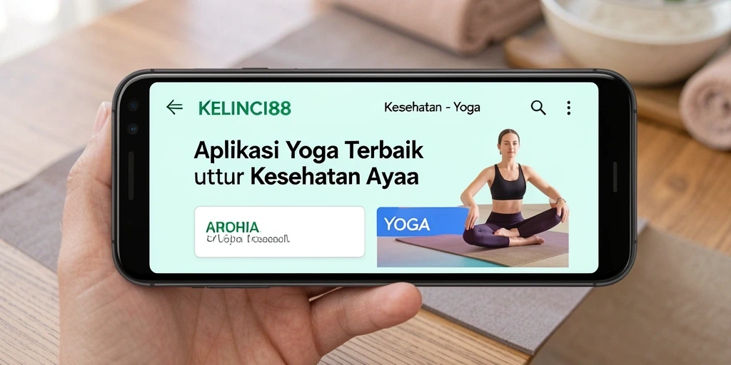 Tampilan antarmuka KELINCI88 yang intuitif dan menarik untuk sesi yoga.